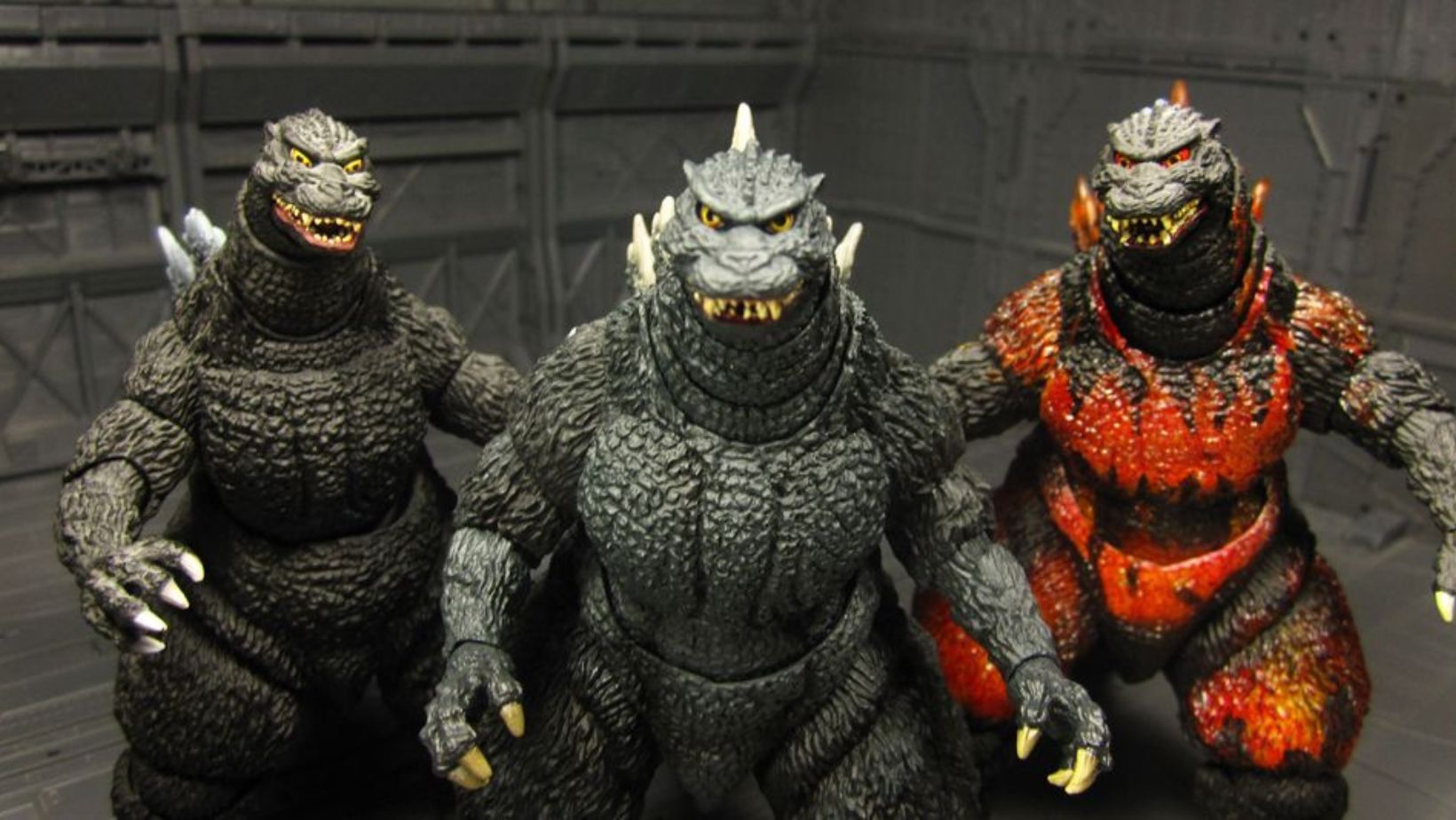 Types of Godzilla Toys, monster action